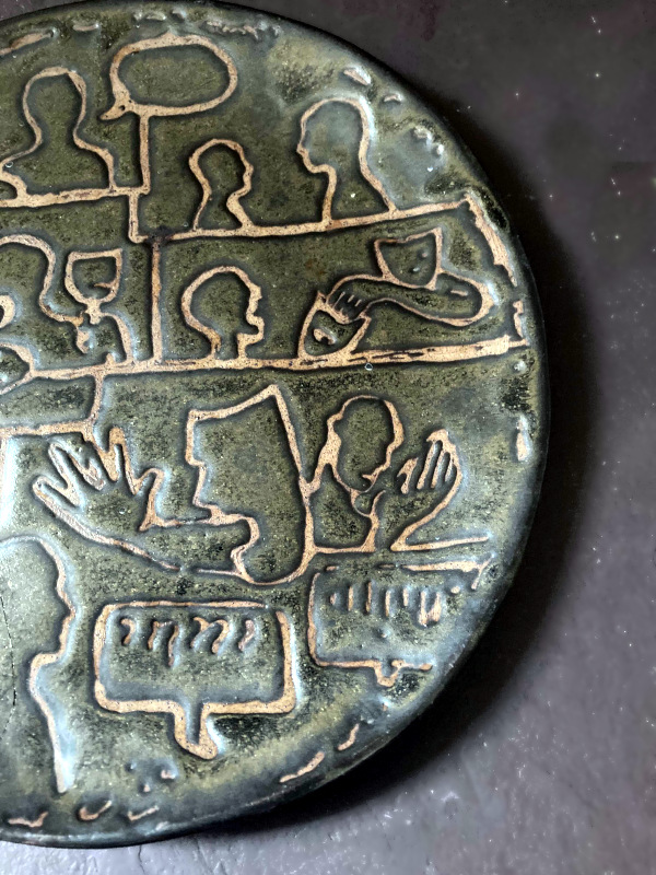 A place with drawings.